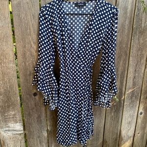 Retro Style Polka Dot Dress